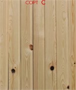 Вагонка 70мм, 2.5м, сорт С, лиственница 83026