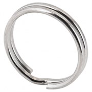 Кольцо для ключей, диаметр 18мм, малое, сталь 55360