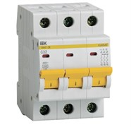 Выключатель автоматический IEK KARAT ВА 47-29, трехполюсный 3Р, C, 32А, 4.5кА 65519