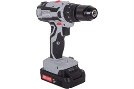 Дрель-шуруповерт РЕСАНТА ДА-18-2ЛК-У, аккумуляторная, ударная, 18В, 50Нм, 2АКБ, 2Ач, в кейсе 91942