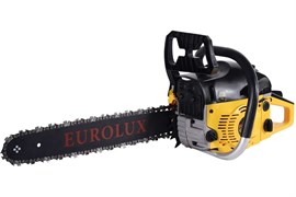 Бензопила EUROLUX GS-5218, длина шины 45см, объем двигателя 52 см3 92023