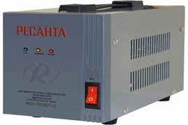 Стабилизатор напряжения РЕСАНТА АСН 500Д/1-Ц, однофазный, 500Вт 91996