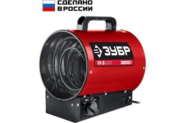 Пушка тепловая электрическая ЗУБР ТП-3, 3.2кВт 92180
