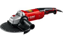 Машина углошлифовальная (болгарка) ЗУБР УШМ-230-2205, 230мм, 6600 об/мин, 2200Вт 80953