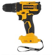 Дрель-шуруповерт STEHER CDS-40, аккумуляторная, ударная, 20В, 40Нм, без АКБ 92250