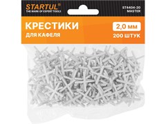 Крестики STARTUL MASTER ST4404-20 для кладки плитки, 2мм, упаковка 200шт 41121