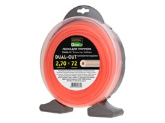 Леска для триммера DUAL-CUT STARTUL GARDEN ST6068-27, 2.7ммx72м, форма круг 75171