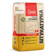 Штукатурка гипсовая Старатели Оптимум, 30кг, серая 92764
