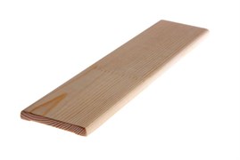 Наличник хвойный 60x12мм, длина 2.2м, стычной, плоский 93098