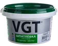 Шпаклевка/шпатлевка VGT Экстра акриловая по дереву, готовая, 1кг, дуб светло-серый 92978