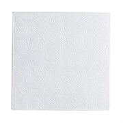 Плитка  потолочная прессованная Лагом 705, 50x50cм, белая, упаковка 8шт. (2м2)