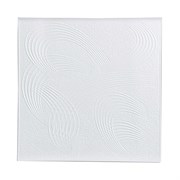 Плитка  потолочная прессованная Лагом 713, 50x50cм, белая, упаковка 8шт. (2м2)