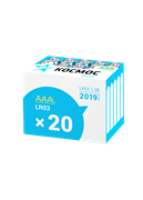 Батарейка Космос LR 03 (упаковка 20шт) ВОХ 5833