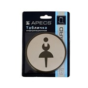 Табличка информационная Apecs SP-02-INOX