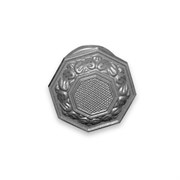 Ручка-кнопка 08-Ш-001 серебро