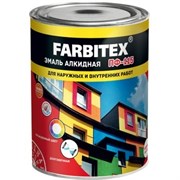 Эмаль ПФ-115 терракотовая алкидная 0,9кг FARBITEX