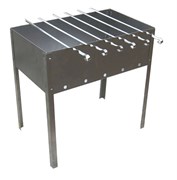 Мангал «Эконом» 400x250x400 сталь 0.4мм+шампур 6шт в сумке Бастион-пром 38997