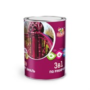 Грунт-эмаль Олеколор по ржавчине, алкидная, глянцевая, 0.9кг, черный Грунт-эмаль Олеколор по ржавчине, алкидная, глянцевая, 0.9кг, черный