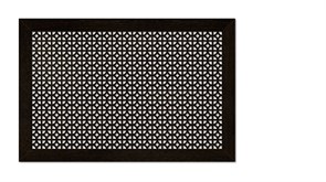 Решетка (экран) радиаторная ХДФ, 600x900мм, Сусанна, врезная, венге