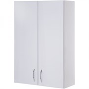 Шкаф навесной для ванной комнаты Аква-50, 500x800x166мм, 2двери, белый