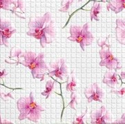 Панель-фартук ПВХ Мозаика Орхидея, 595x595x0.3мм