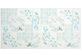 Панель-фартук ПВХ Мозаика Весенний фон, 955x480x0.3мм