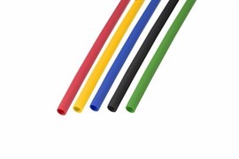 Трубки термоусадочные Rexant 29-0152, 3.0/1.5мм, 1м,  5цветов, набор 50шт.