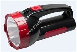 Фонарь-прожектор КОСМОС Экономик KOCAc9105WLED, аккумуляторный 4В 2Ah, 1 светодиод 5Вт, 250Лм, красно-черный