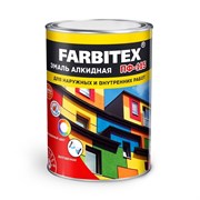Эмаль FARBITEX ПФ-115, алкидная, для наружных и внутренних работ, шоколад, глянцевая, 2.7кг Эмаль FARBITEX ПФ-115, алкидная, для наружных и внутренних работ, шоколад, глянцевая, 2.7кг