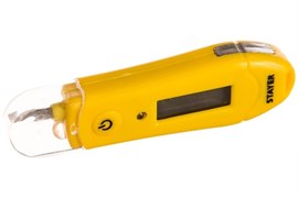 Тестер напряжения STAYER MAX ELECTRO цифровой со световым индикатором, 70мм, 12-220В