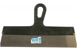 Шпатель СИБИН 10079-350, 350мм, полотно нержавеющая сталь, пластиковая ручка