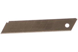 Лезвия запасные для строительного ножа КЕДР 18мм, сегментированные, 10шт в комплекте