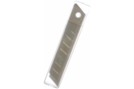 Лезвия запасные для строительного ножа ЗУБР, 18мм, сегментированные, 10шт в комплекте