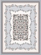 Скатерть-клеенка столовая Декорама 406В, 115x150см, ПВХ, декоративная