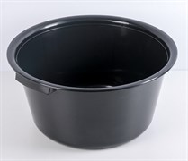 Таз хозяйственный М6222 Эконом, 18л, пластиковый, круглый, микс 6605