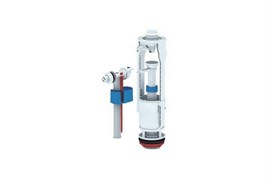Арматура для бачка АНИ Пласт WC6050 с боковой подводкой, с белой кнопкой, 1 режим слива, эконом, в комплекте 32393