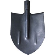 Лопата штыковая ДАЧАtime, остроугольная, рельсовая сталь с ребрами жесткости