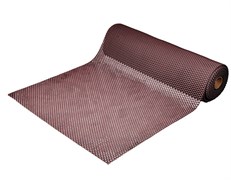 Коврик-дорожка против скольжения VORTEX Шашки, 4.5ммx0.9x10м, игольчатый, ПВХ, коричневый, на метраж Коврик-дорожка против скольжения VORTEX Шашки, 4.5ммx0.9x10м, игольчатый, ПВХ, коричневый, на метраж