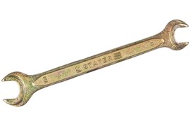 Ключ рожковый гаечный STAYER 27038-08-10, 8x10мм