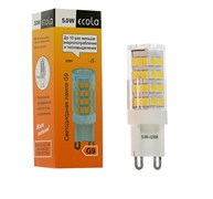 Лампа светодиодная Ecola Corn Micro, 5Вт, 220В , цоколь G9