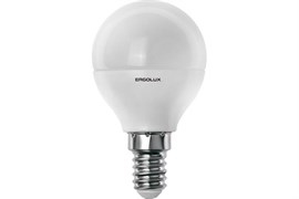 Лампа светодиодная Ergolux LED-G45-9W-E14-3K, 9Вт, 220В, цоколь Е14, 3000К