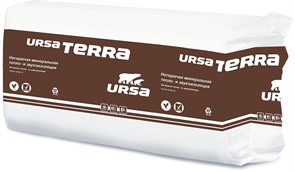 Утеплитель Урса ТЕРРА 37 PN, 1250x610x50мм, упаковка: 15.25м2, 0.7625м3, 20плит