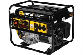 Электрогенератор HUTER DY6500L 64/1/6 бензиновый, портативный