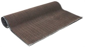 Дорожка влаговпитывающая Floor mat Атлас, 0.9х15м, коричневая