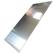 Лист отражающий 600х600мм, зеркальный, нержавеющая сталь (AISI 430/0.5мм)