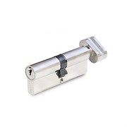 Механизм цилиндровый/личинка Апекс 80мм, SC-80-Z-С-NI, 40/40мм, с вертушкой, никель