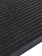 Коврик придверный Floor mat, 40x60см, влаговпитывающий, черный 81197