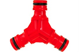 Тройник GRINDA 8-426339, 1/2", ударопрочная пластмасса 25326
