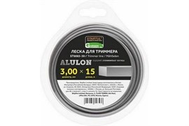 Леска для триммера ALULON STARTUL GARDEN ST6065-30, диаметр 3мм, 15м, квадратное сечение 75172
