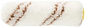 Мини-ролик для валика малярного 888, микроволокно с коричневой полосой, 100x15мм, ворс 9мм, упаковка 2шт.